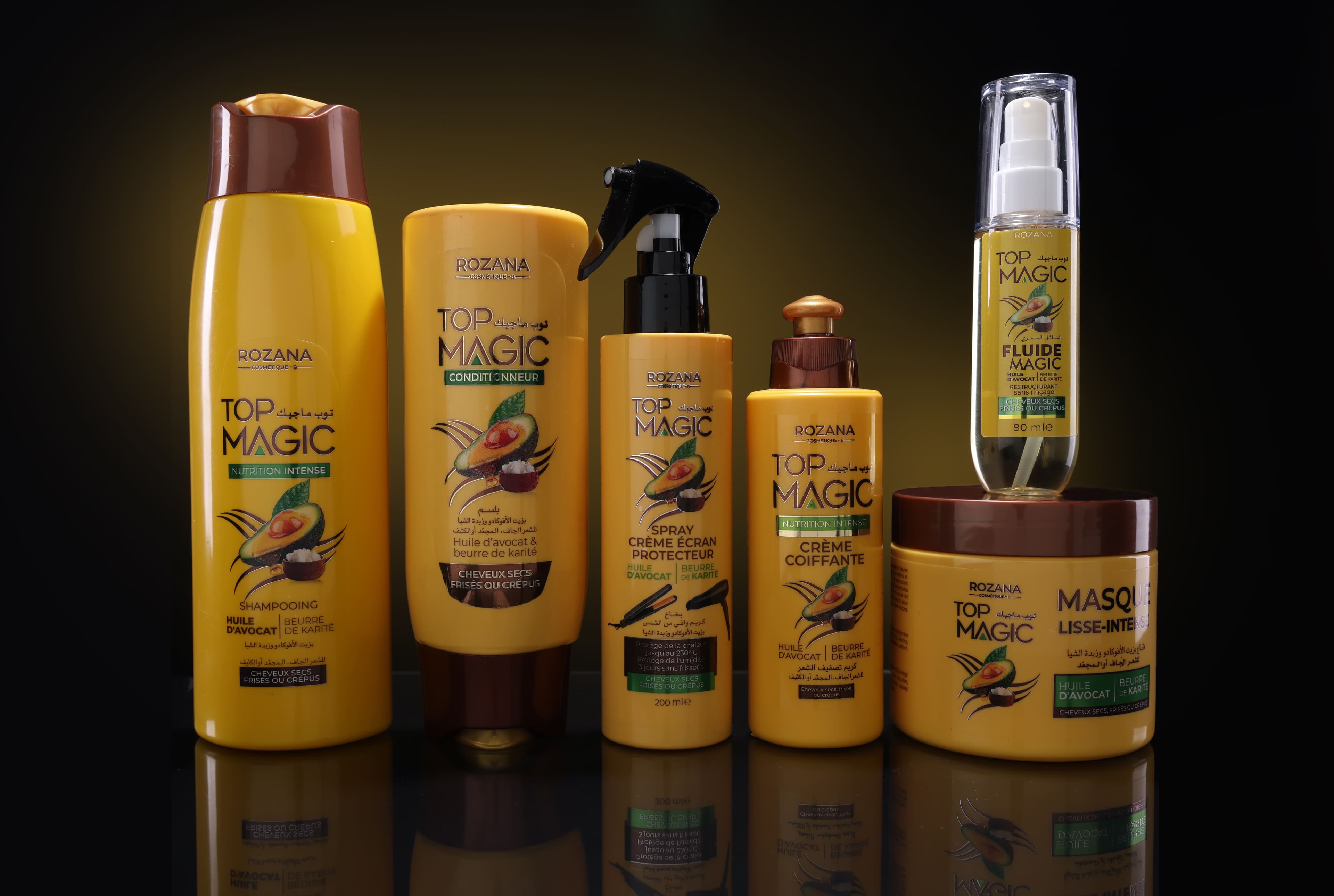 Gamme à base d'Huile d’avocat & Beurre de karité