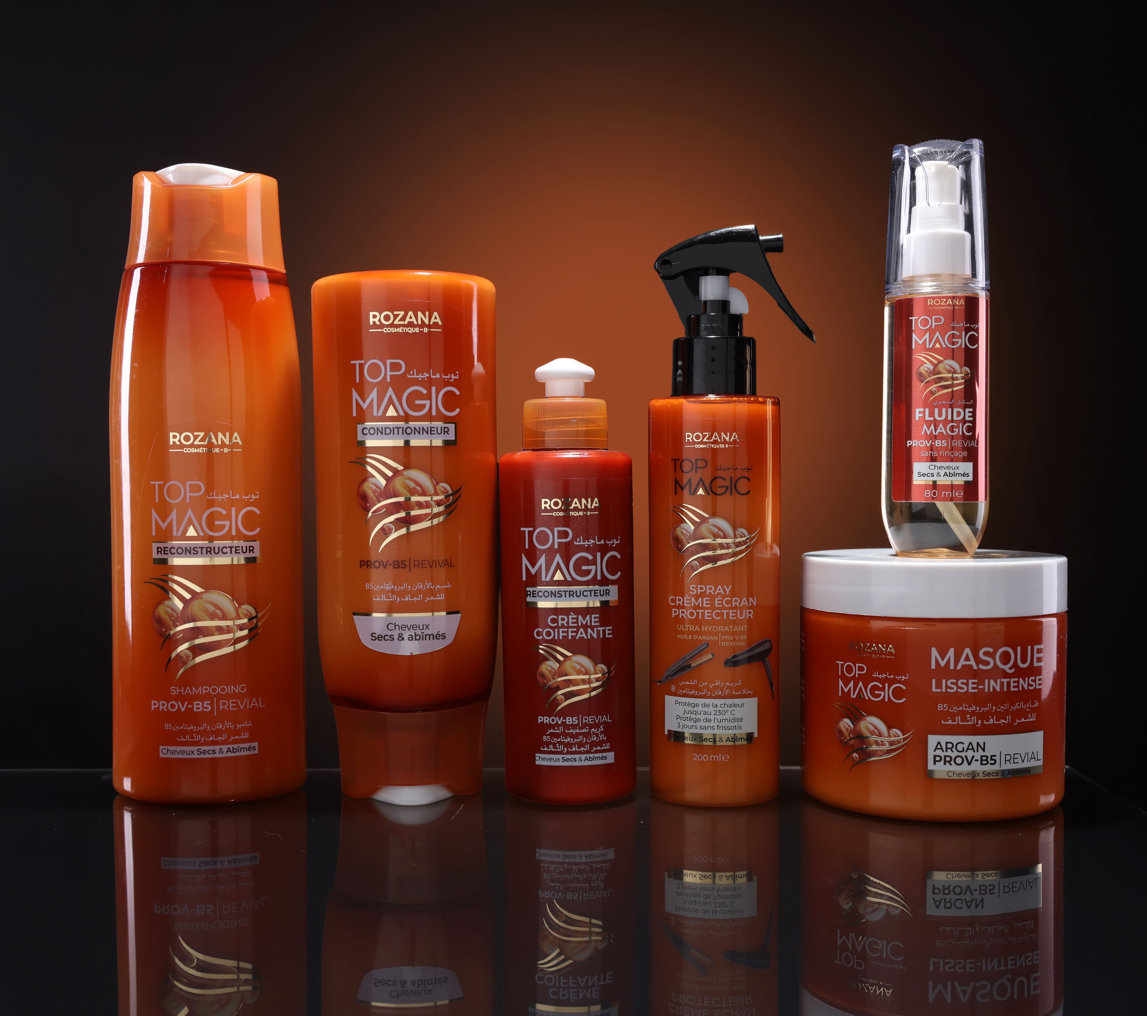 Gamme à Base d'Argan et Pro-Vitamine B5